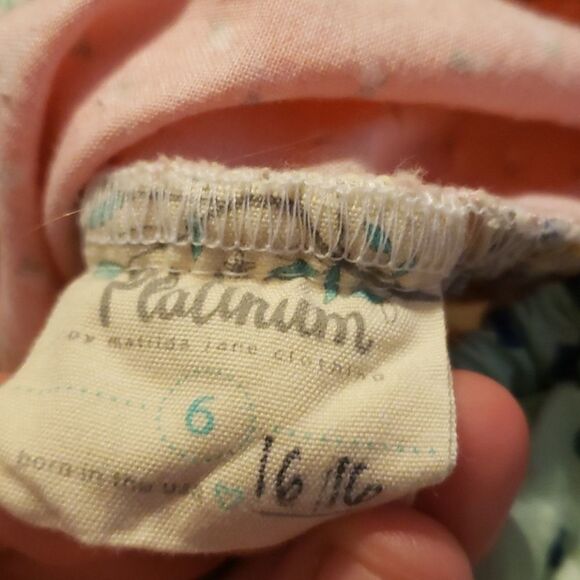 Matilda Jane Platinum Mirabelle Puffer Top Size 6 Limited Edition 16/16‎ - Picture 6 of 6